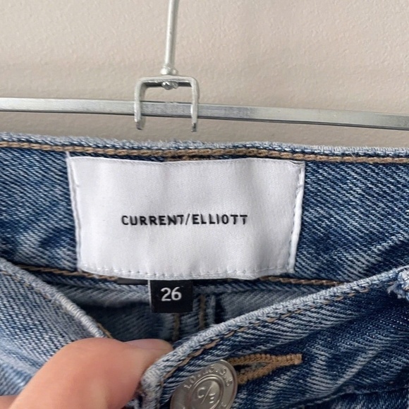 CURRENT/ELLIOTT Original Ankle Boyfriend Jeans Blue Womens 26 - Picture 5 of 11